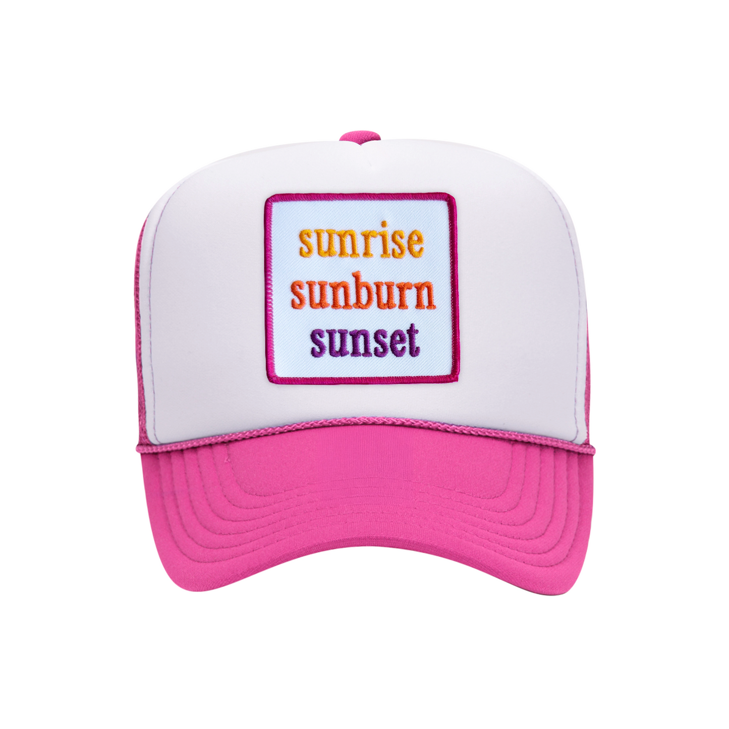Sunrise Sunburn Sunset Trucker Hat