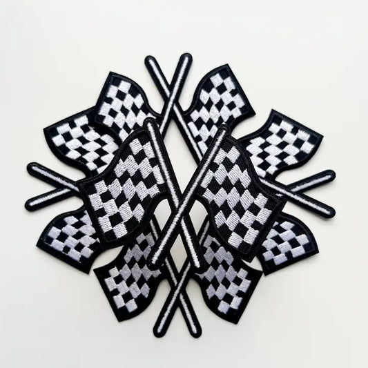 Checkered Race Flag Patch