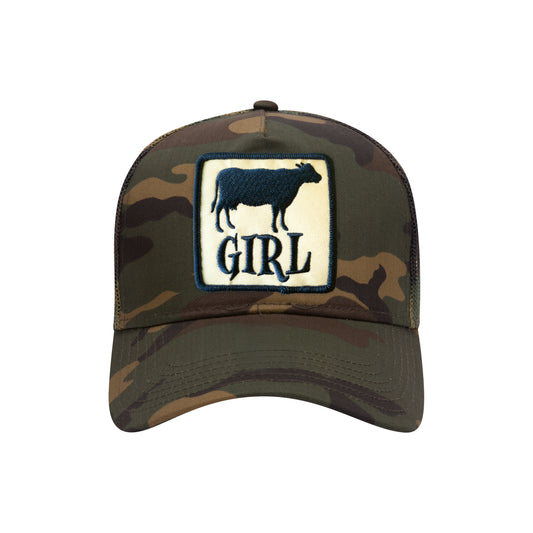 Cow Girl Trucker Hat
