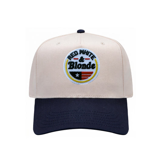 Red White & Blonde Trucker Hat