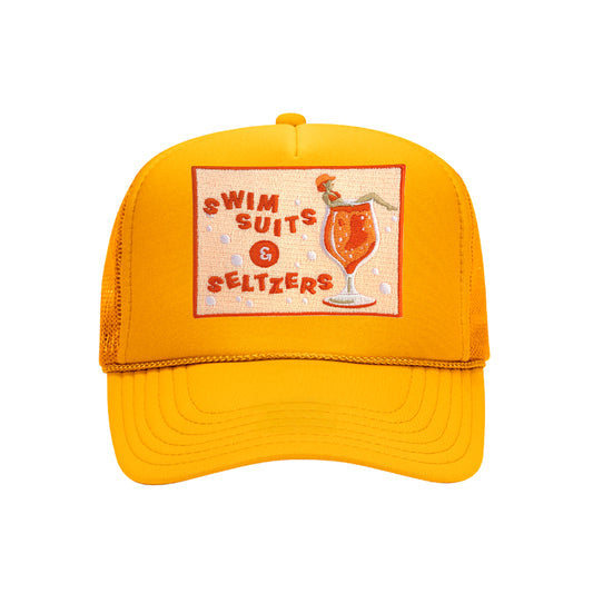 Swimsuits & Seltzers Trucker Hat